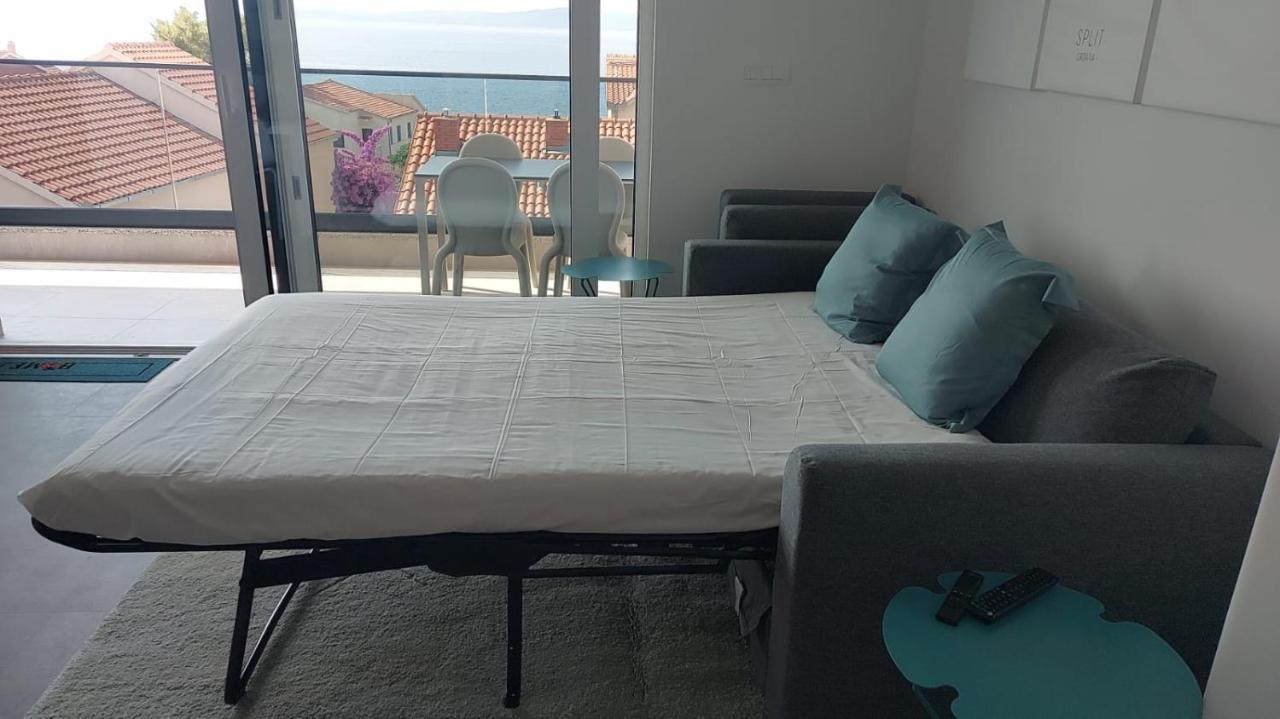 Luxury Apartment- Balcony- Private Rooftop And Jacuzzi- Common Pool Trogir Kültér fotó